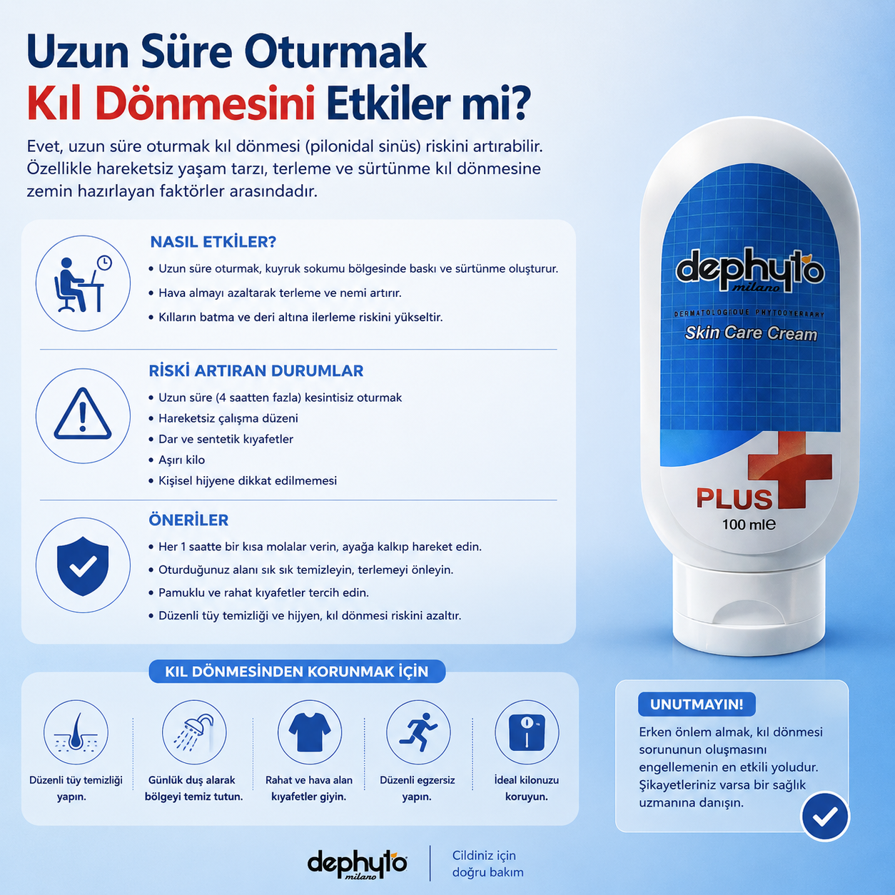 Uzun Süre Oturmak Kıl Dönmesini Etkiler mi?