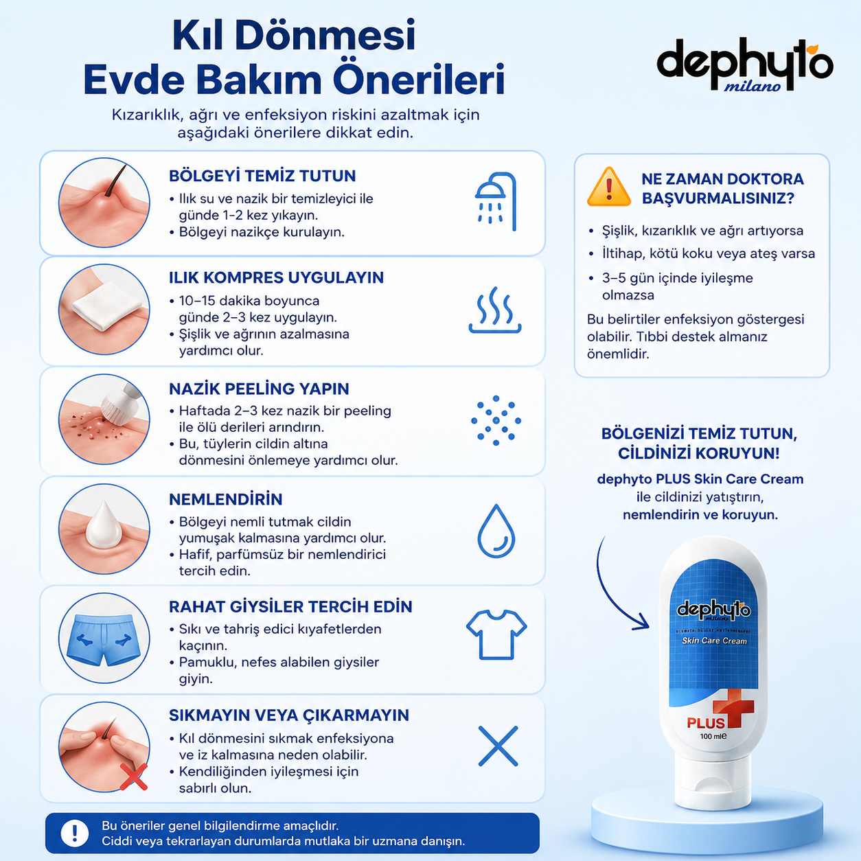 Kıl Dönmesi Evde Bakım Önerileri