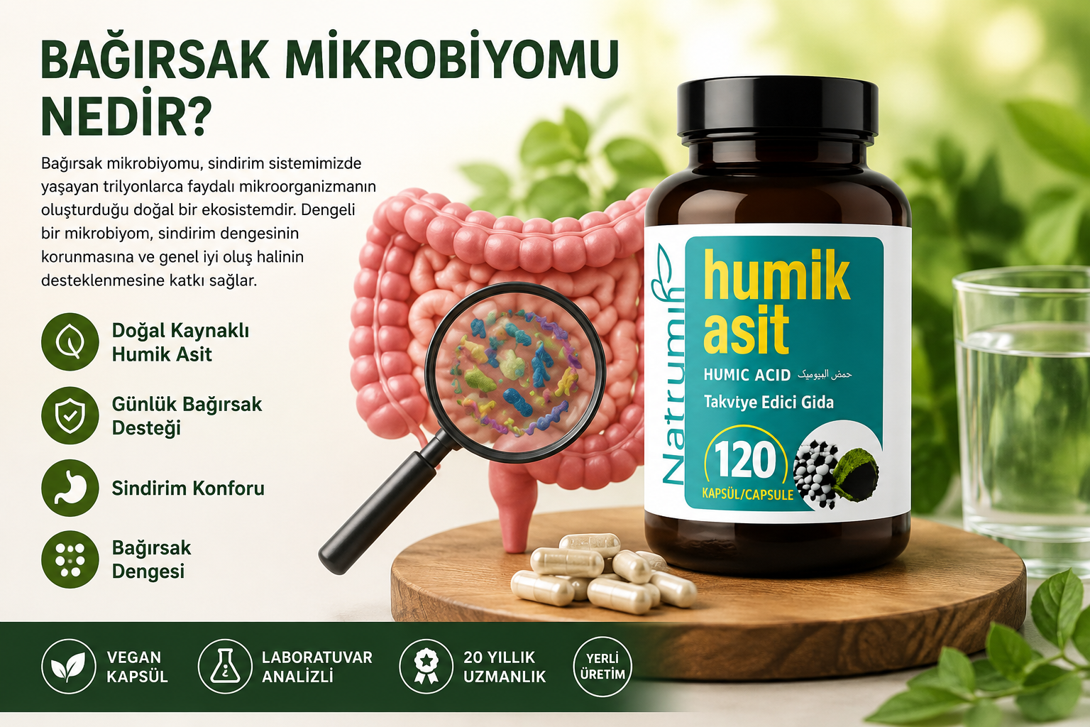 Bağırsak Mikrobiyomu Nedir? Mikrobiyomun Önemi ve Sağlıklı Yaşam İpuçları | Natrumin Blog