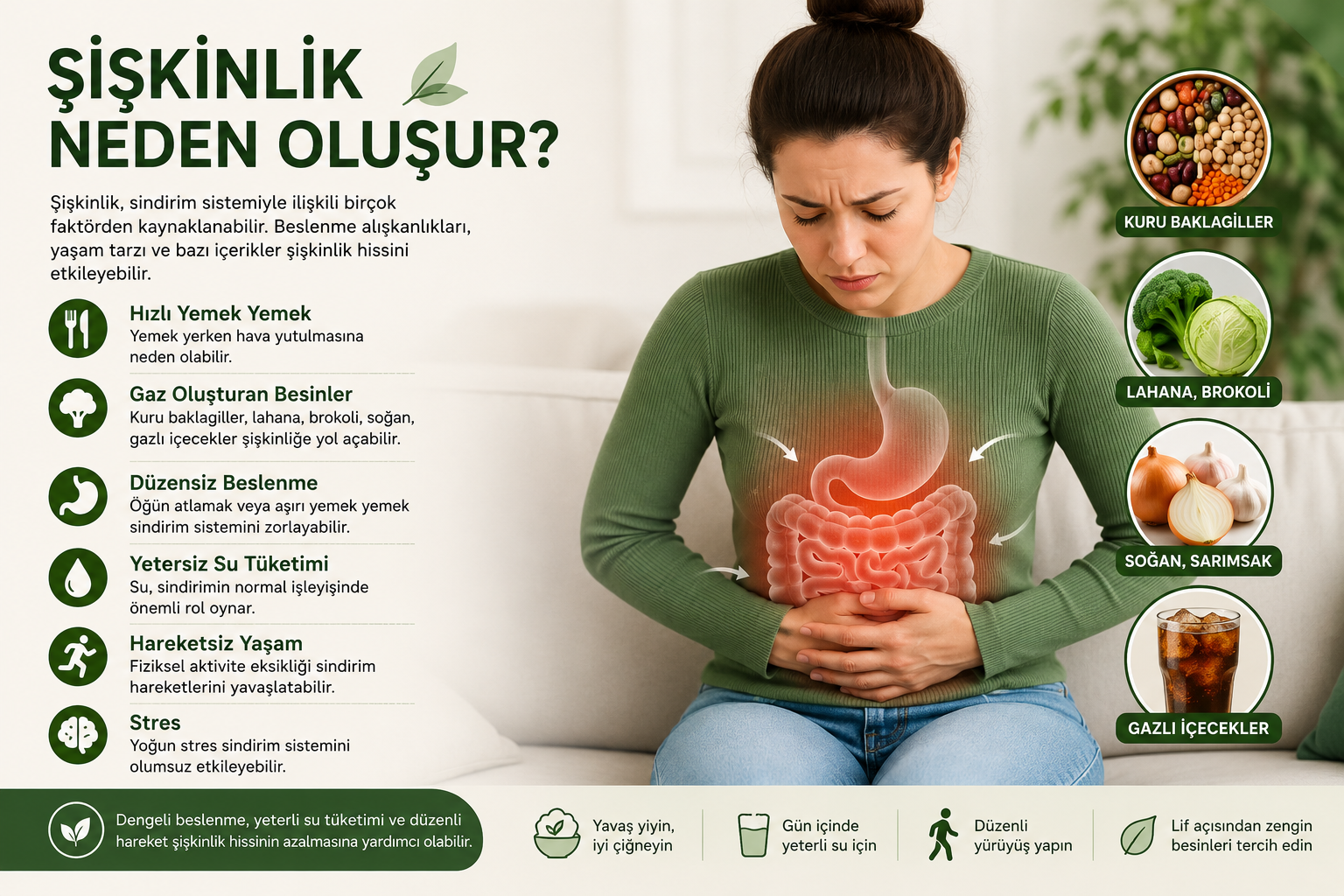 Şişkinlik Neden Oluşur?