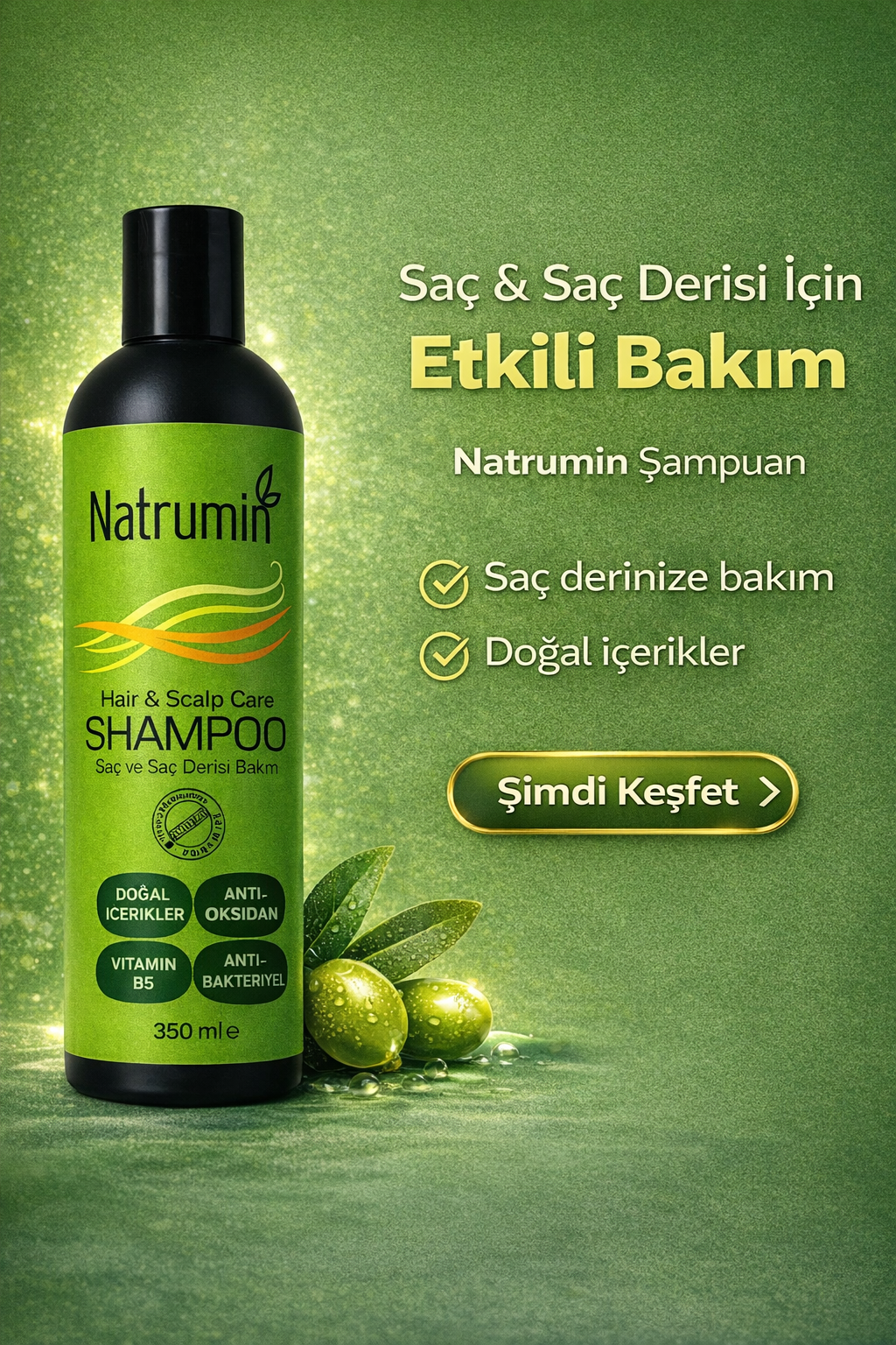 Natrumin ile Saçlarınızı Baştan Çıkarın!