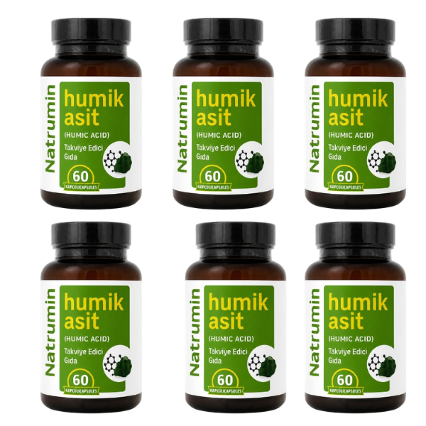 Natrumin Humik Asit 60 Kapsül 6 Adet
