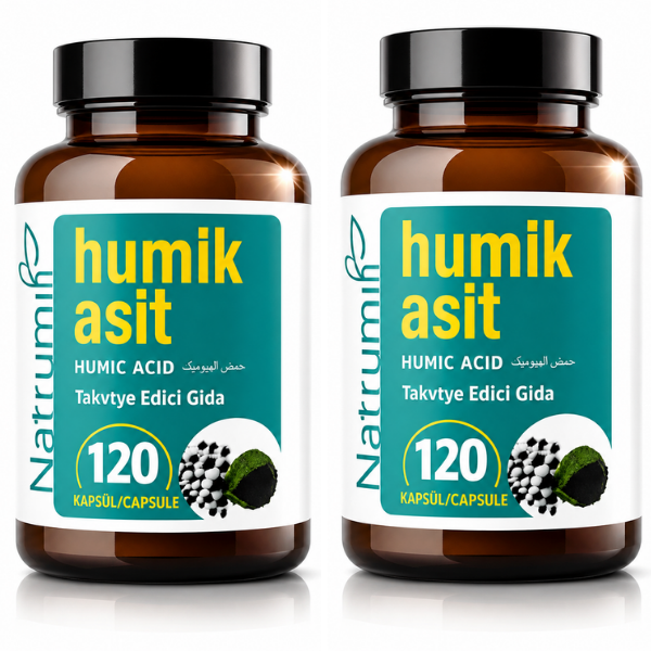 Natrumin Humik Asit 120 Kapsül Premium Kür 2 Adet