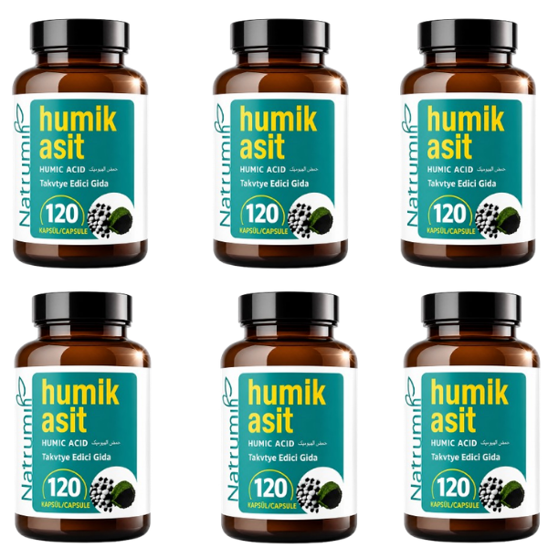Natrumin Humik Asit 120 Kapsül 6 Adet