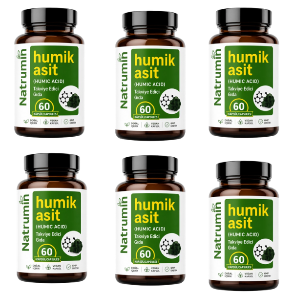 Natrumin Humik Asit 60 Kapsül 6 Adet
